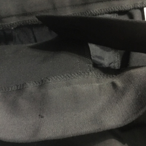 DKNY City Black Sateen Trouser Pants - Picture 6 of 8